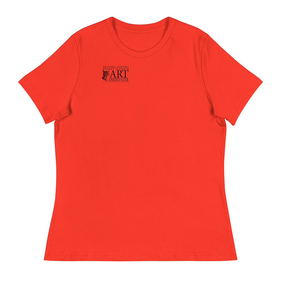 Women's Relaxed T-Shirt with Small Front Logo