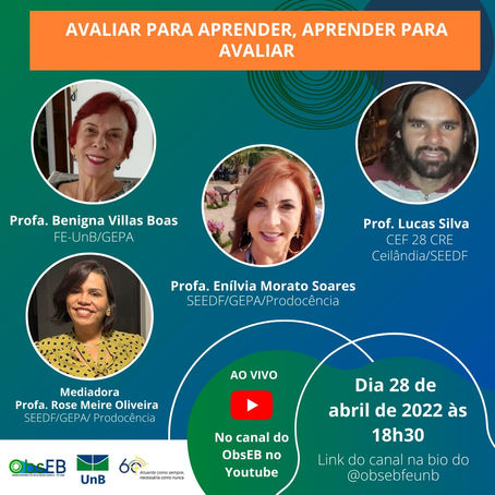 Avaliar para aprender, aprender para avaliar