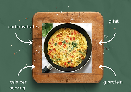 Packed omelette