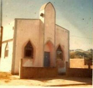 Primeira fachada da igreja