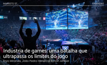 Indústria de games: uma batalha que ultrapassa os limites do jogo