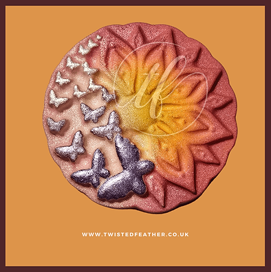 Flower and Butterfly Bath Bomb