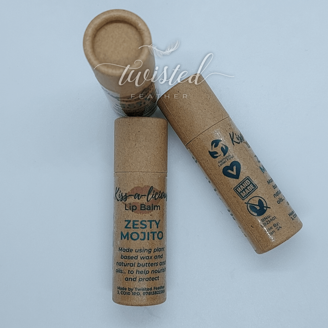 Vegan Lip Balm Zesty Mojito flavour