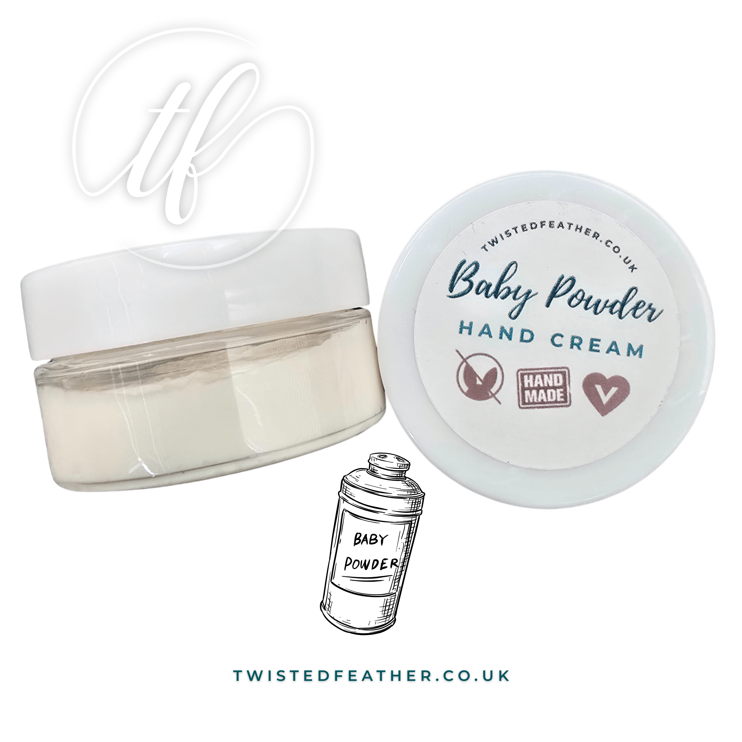 Baby Powder Hand Cream