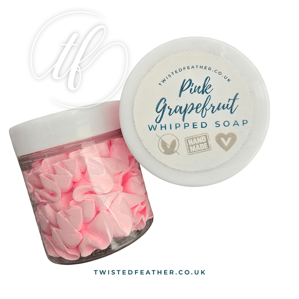 Pink Grapefruit Whipped Soap