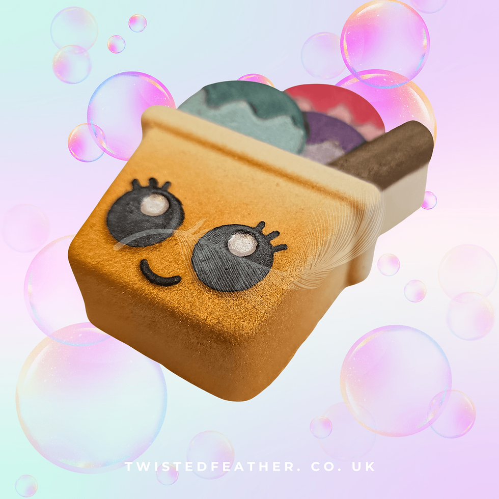 Ice Cream Sundae Bath Bomb