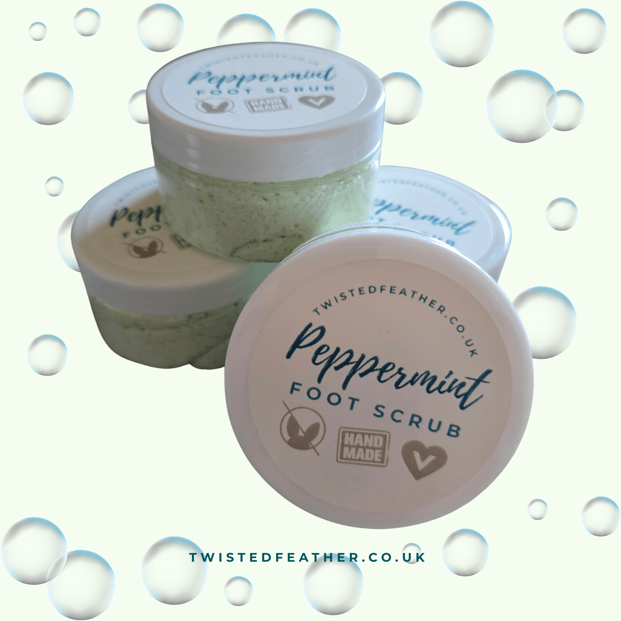 Peppermint Foot Scrub