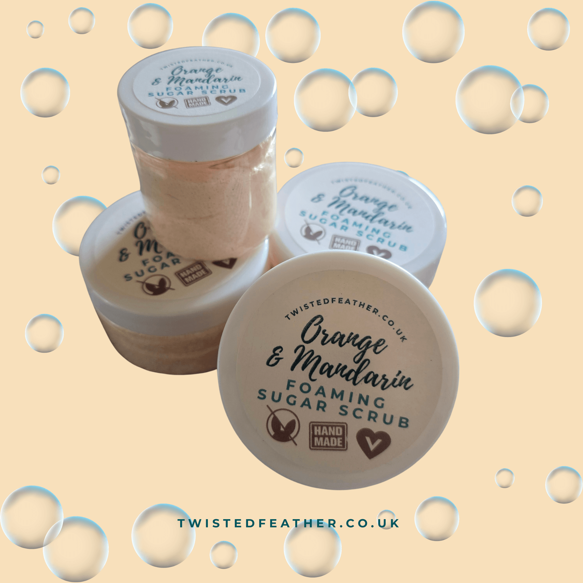 Orange & Mandarin Foaming Body Scrub