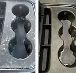 Car Mold Removal - Center Console