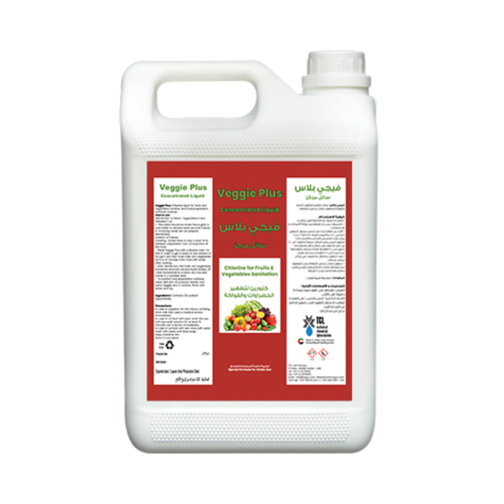 Veggie Plus Chlorine for Fruits & Vegetables Sanitation