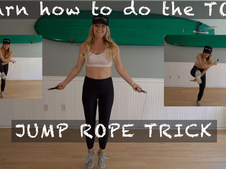 Learn how to do the TOAD Jump Rope trick tutorial...yes YOU can;-)