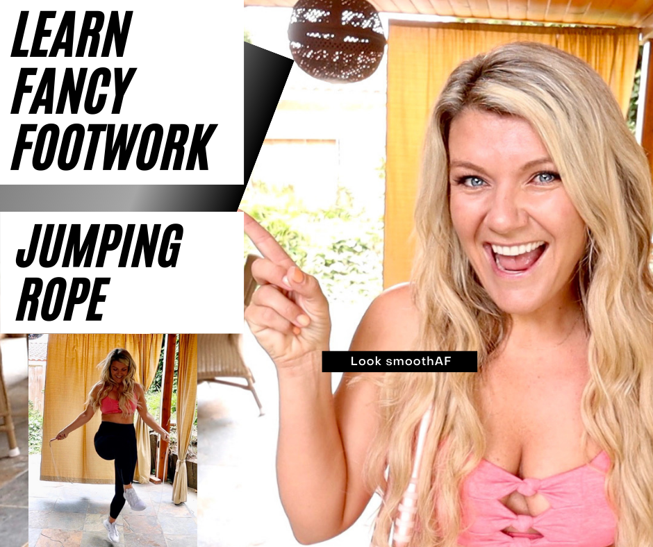 Learn jump rope footwork skills for beginners