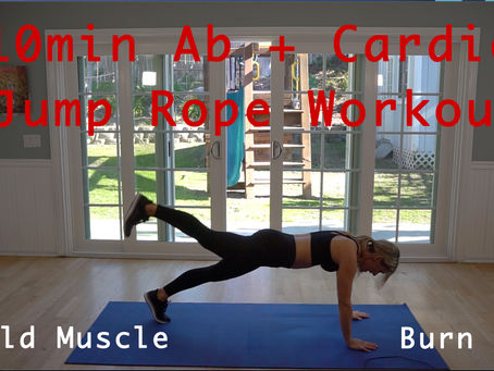 How to get abs in 10 minutes with this jump rope HIIT workout