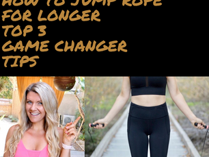 How to Jump Rope for longer with these 3 tips