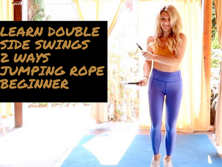 Learn Double Side Swings Jumping Rope Beginner Tutorial
