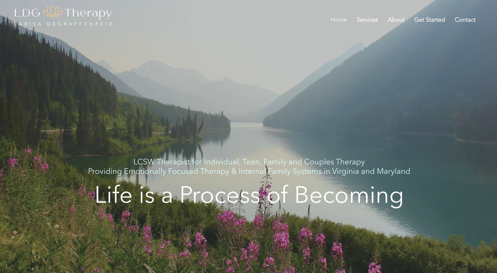 Web Design for therapist