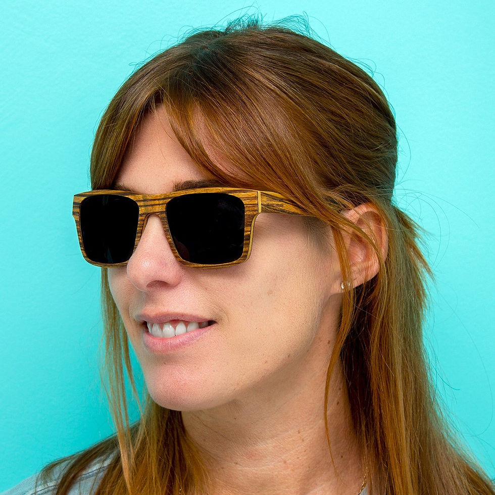 ภาพขนาดย่อ: Sebastian - Wood Sunglasses