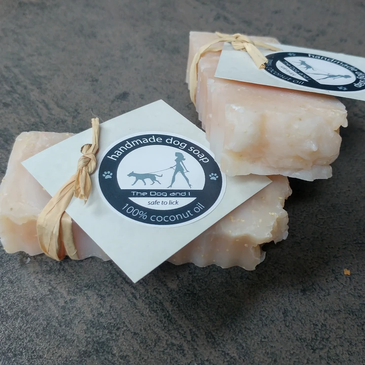 Thumbnail: The Dog and I Natural Handmade Dog Soap Bar - Lemongrass and Citronella Bug repellent