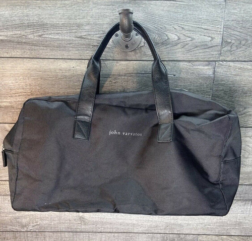 Grey John Varvatos Weekender Bag Duffle 
