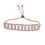 Thumbnail: CZ Rose Gold Plated Bracelet 
