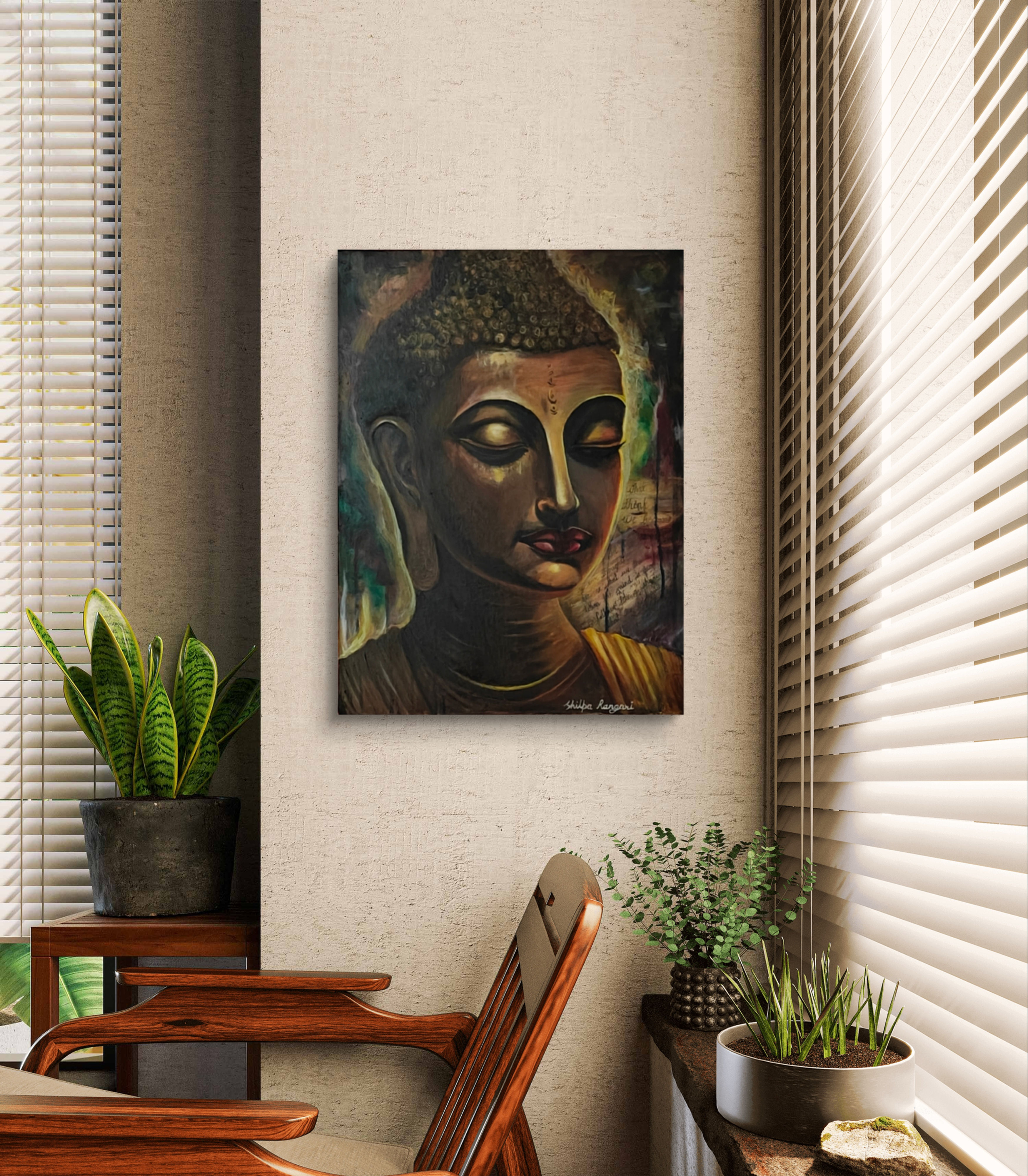 Gautam Buddha Portrait