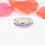 Thumbnail: AD Purple Platinum Plated Finger Rings