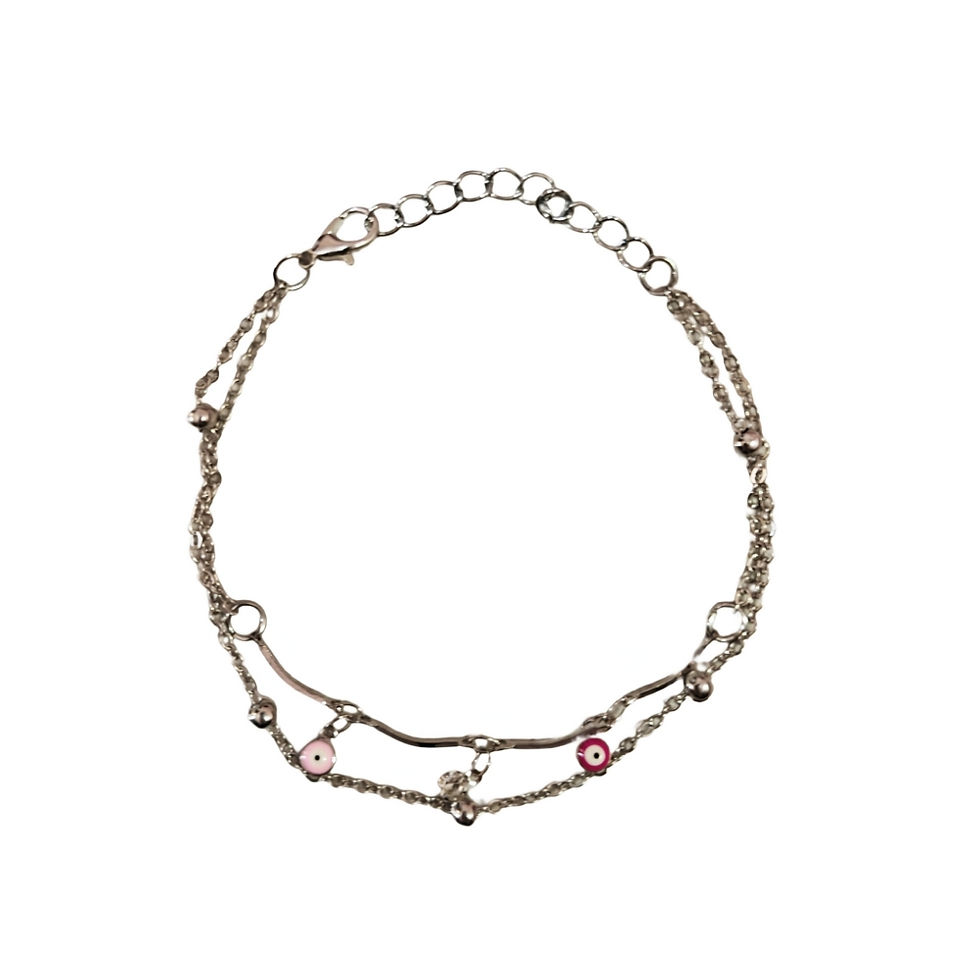 Thumbnail: Evil Eye Anklet For Women