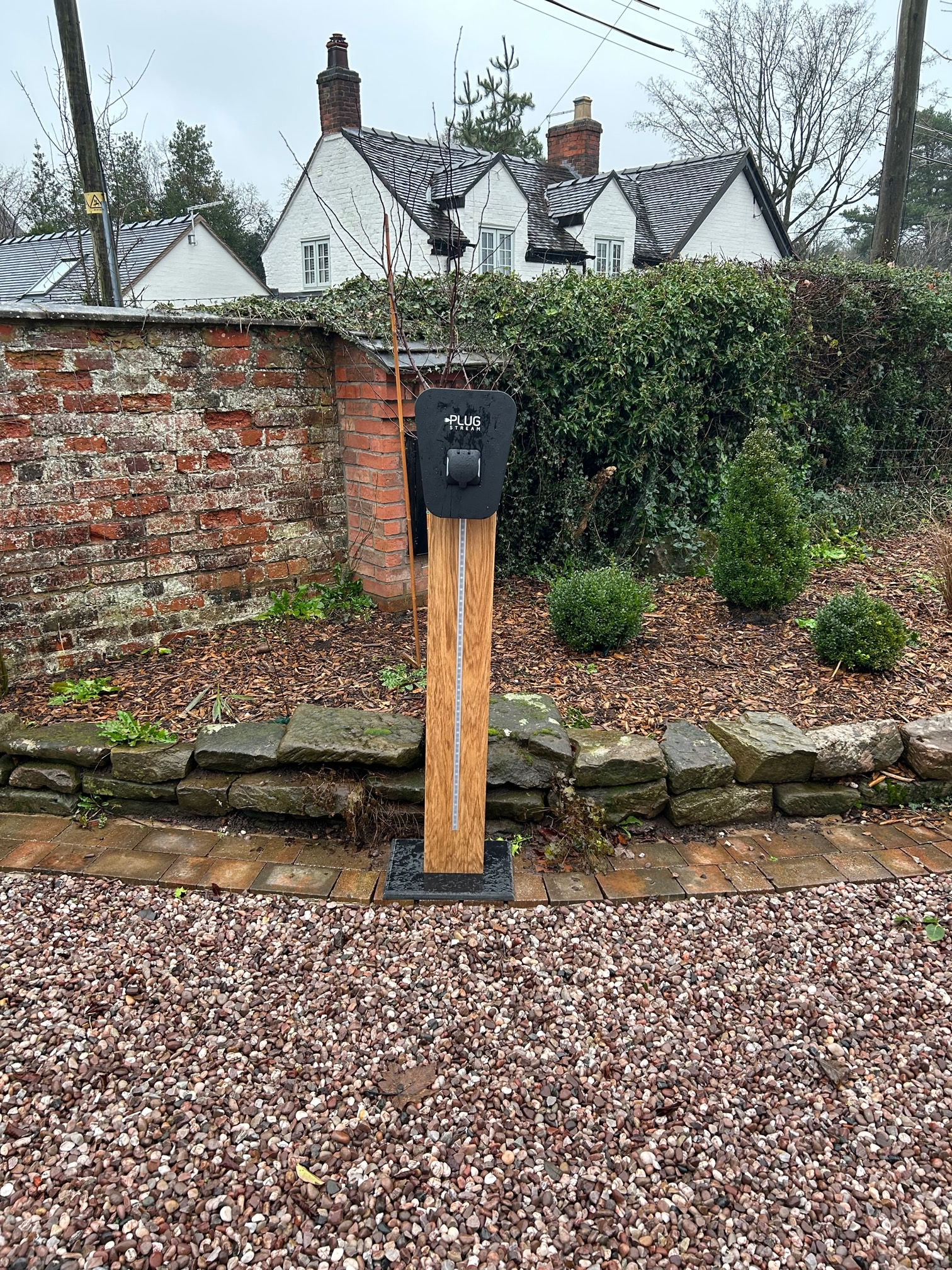 EV Warehouse EV Charger Post