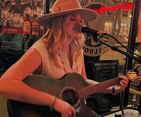 Hadley Smith Music Acoustic Guitar Live Music Greenville South Carolina Country Live Music Cowboy Up Saloon 