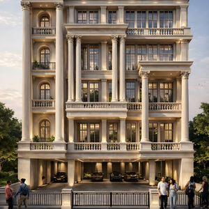 Front Elevation Visualisation of the Residence