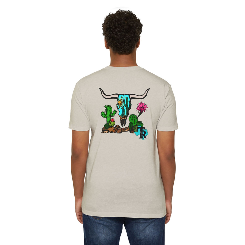Thumbnail: Western Reflections Desert Skull Cactus T-Shirt