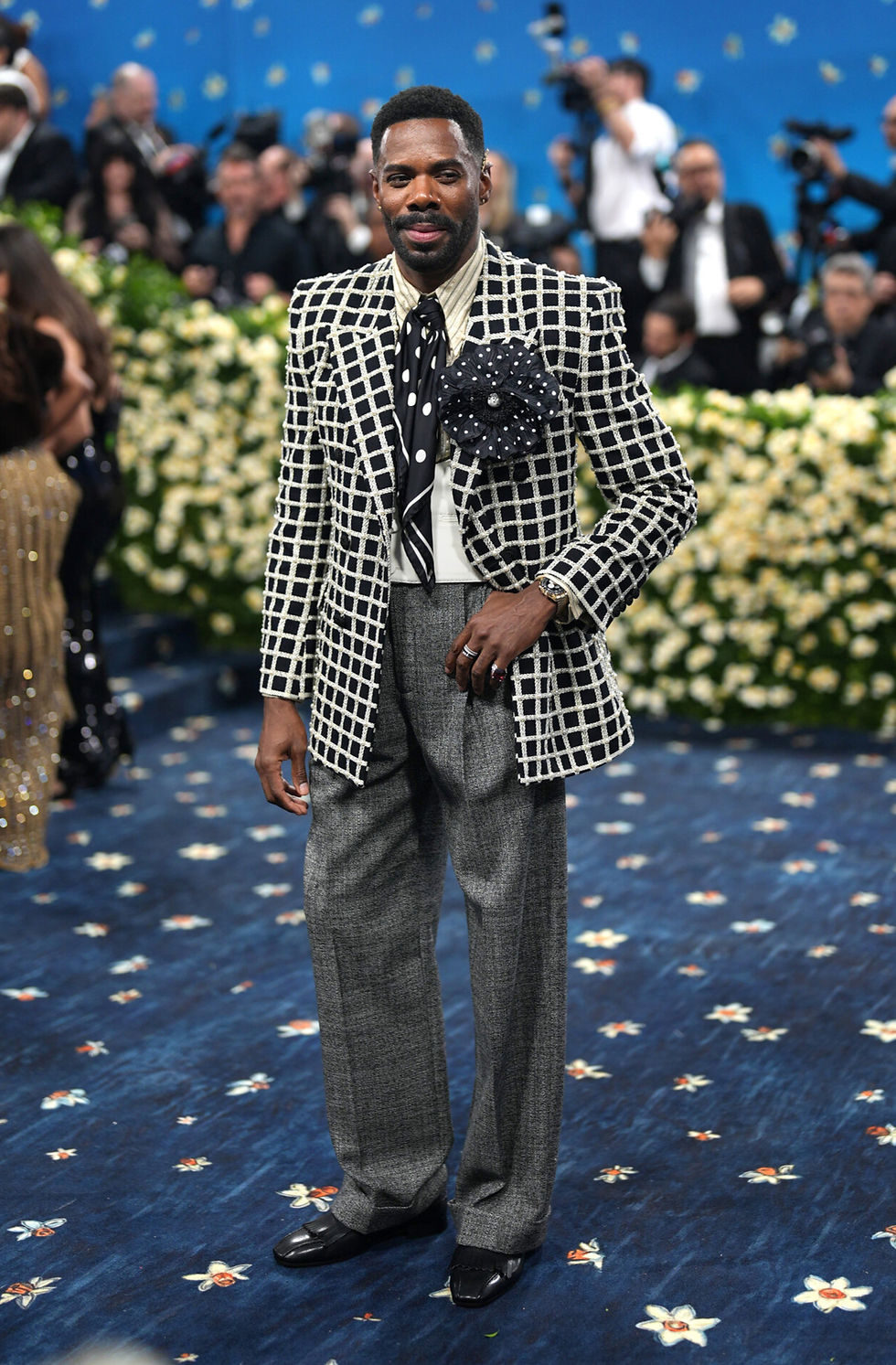 Actor and director Colman Domingo, whose first look (not pictured) honored André Leon Talley.
