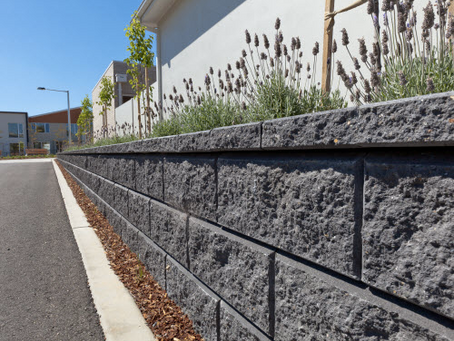 Retaining Wall on the Property Boundary in Adelaide