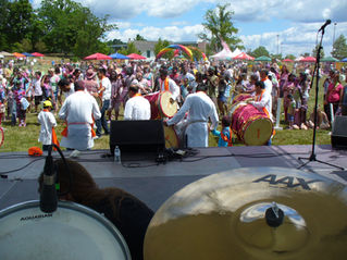 Playing the Color Festival!