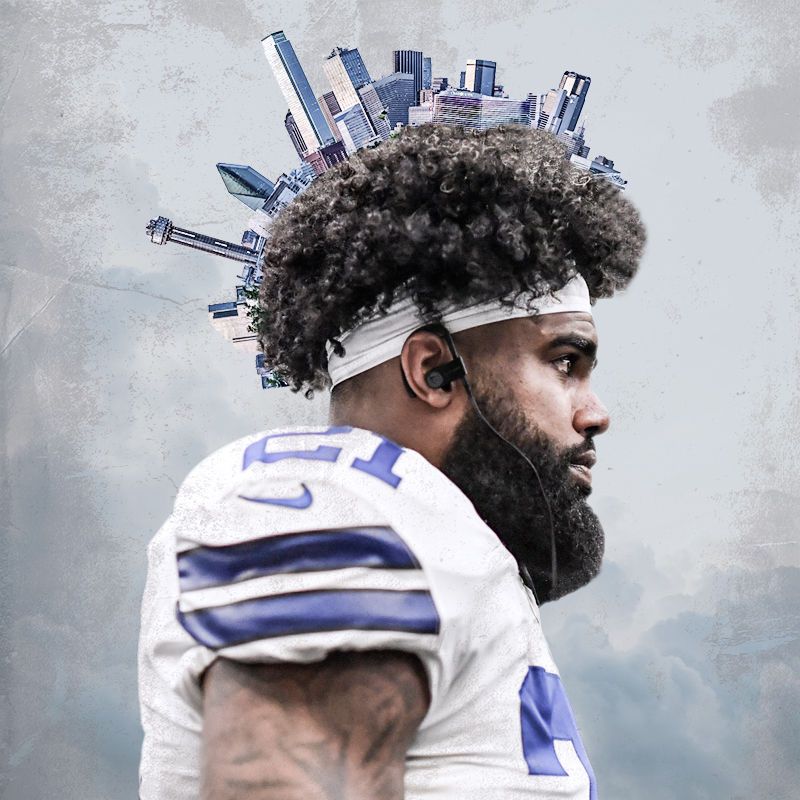 Elliot Dallas City Skyline Graphic