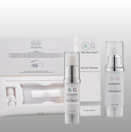 coffret special beauté intégral - AQ Active Serum, AQ Eye Serum
