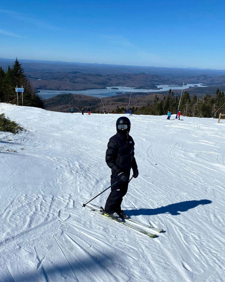 The Sunny side is looking sunny while cruising in Mont Tremblant