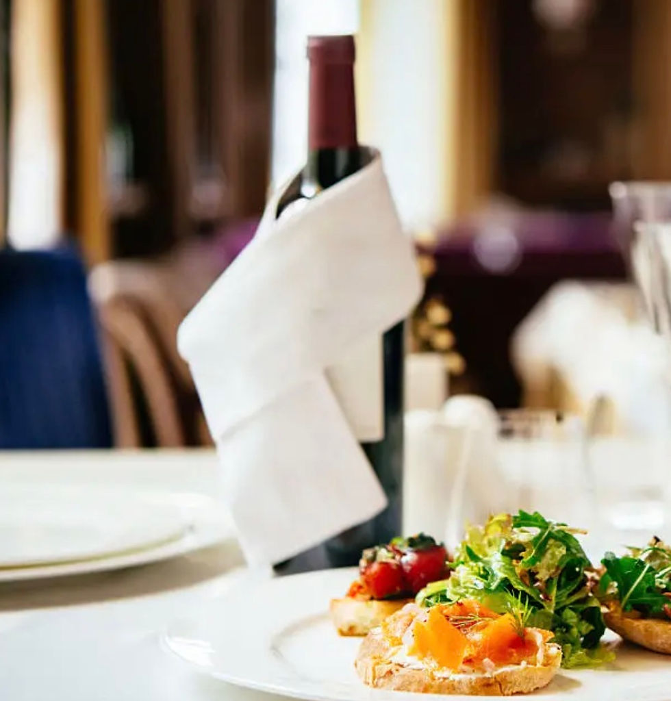 Top Quality wine and food in Val d'isiere
