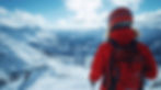 Top of the mountain at a club med ski resort