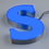 Thumbnail: Fabricated Trimless aluminum channel letters glow up signage for storefront sign