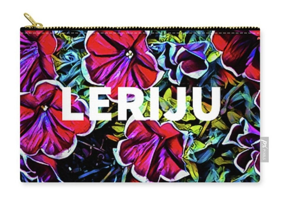 Leriju Designs Signature - Pouch - Wht Multi
