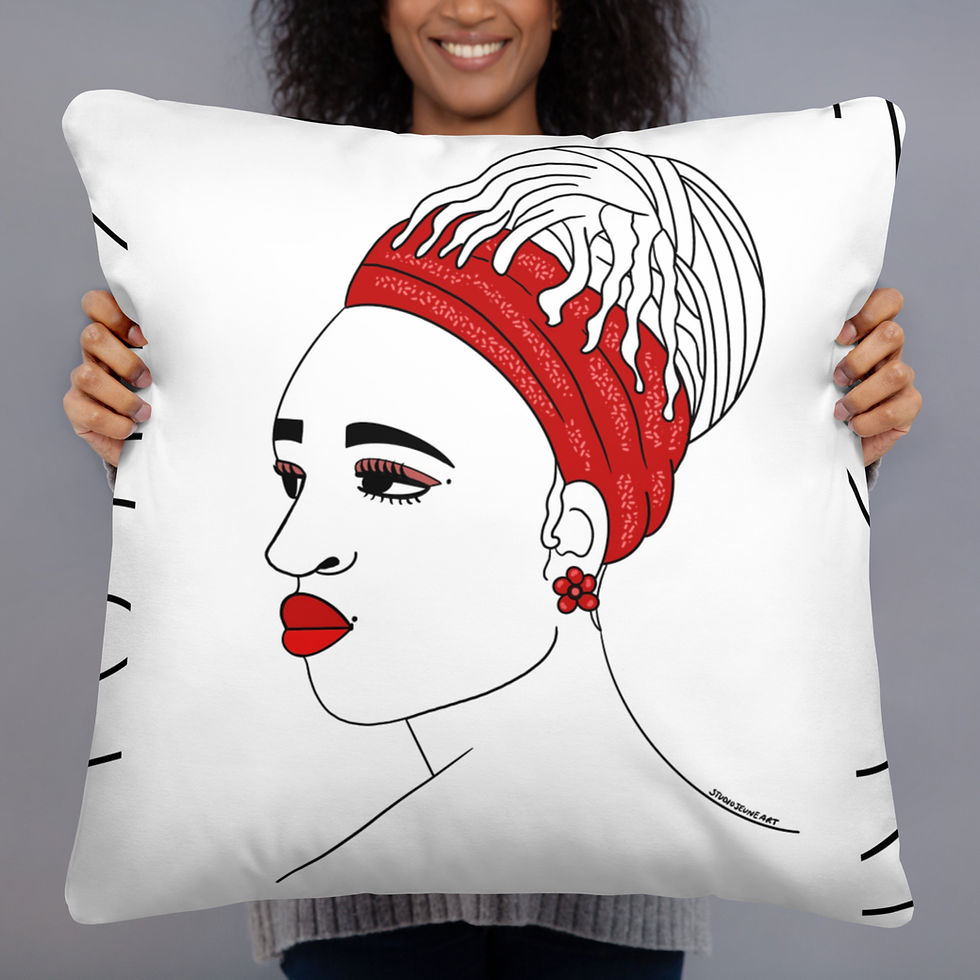 Thumbnail: Red Queen - Basic Pillow 