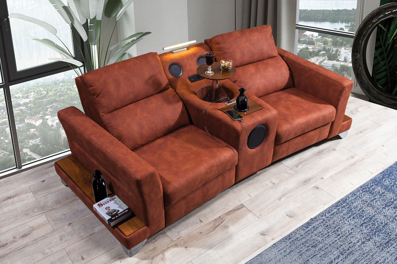 გასაშლელი დივანი - MİNİ BAR