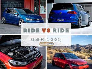 Ride vs Ride - Golf R