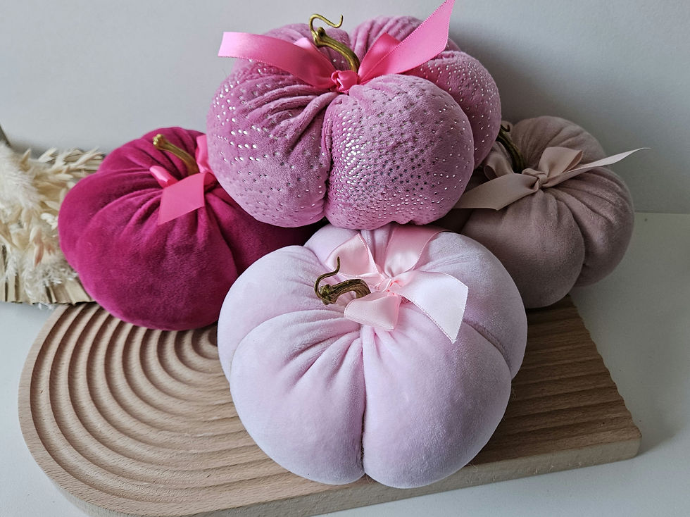 Thumbnail: Decorative Pumpkins Minky Plush