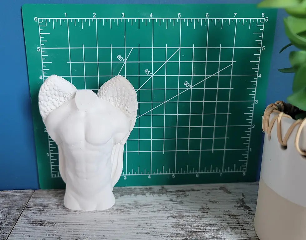 Thumbnail: Cupid angel bust figurine