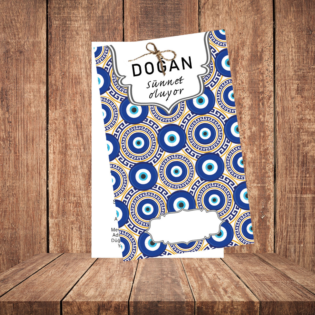 S102 Çiftli Davetiye (500 ADET)