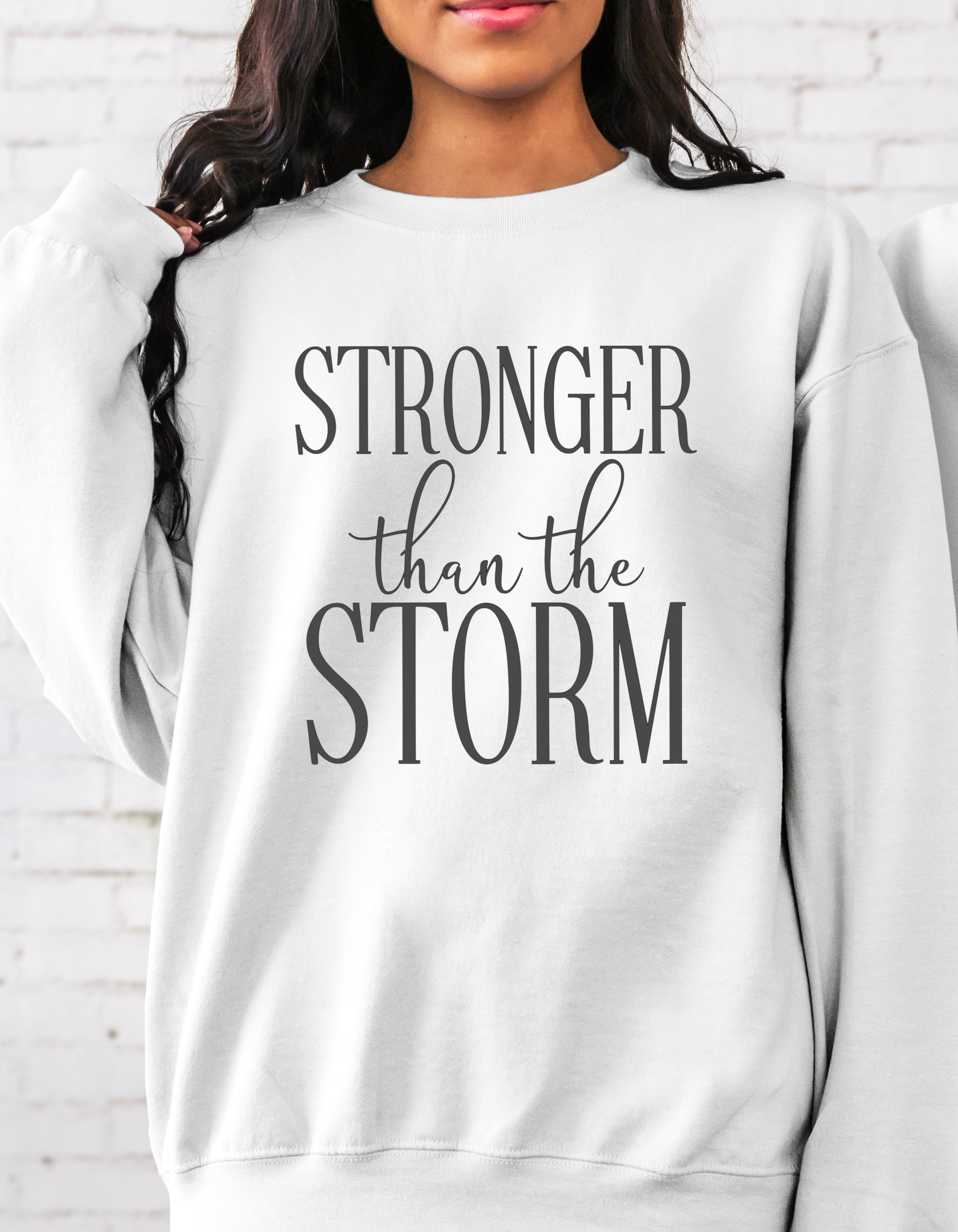 Stronger than the Storm sweatshirt