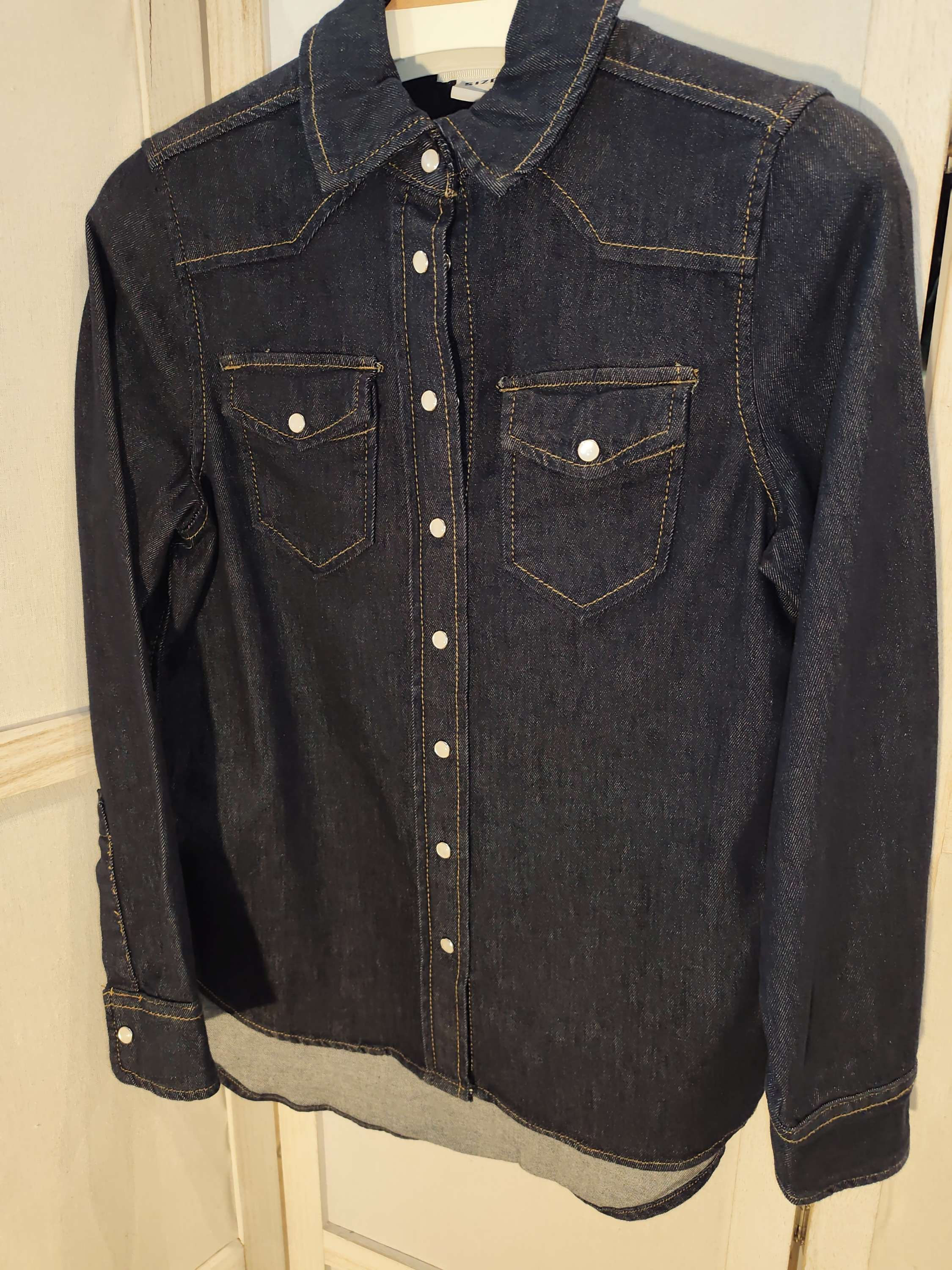 Camicia jeans scuro