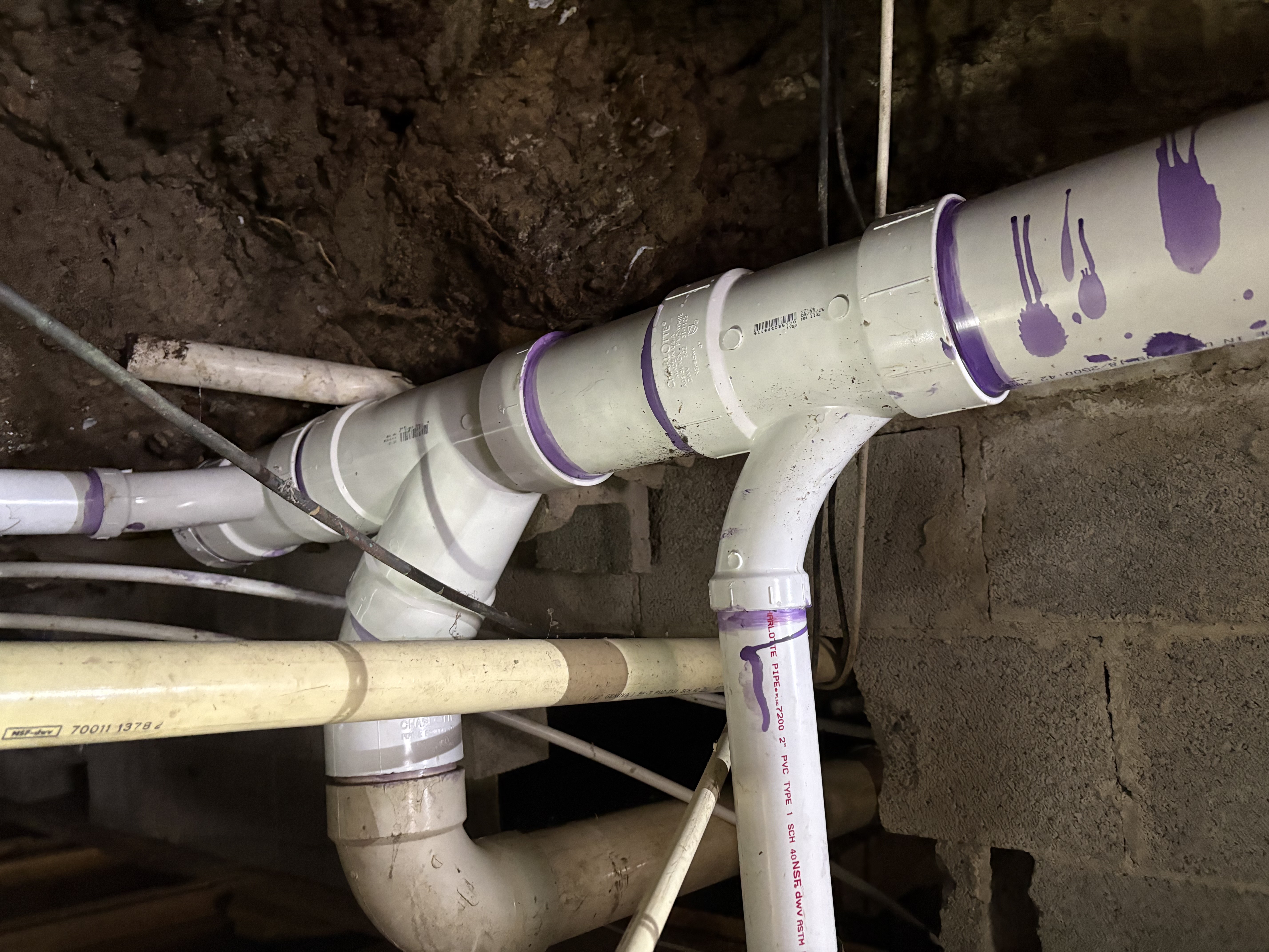 HVAC unit installation completed